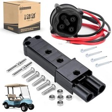 10L0L Golf Cart MAC DC 48V Charger Plug  Powerwise Receptacle for Yamaha G19 G2