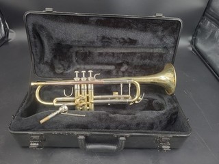 Bach TR500 Aristocrat Student Series Bb Trumpet Serial #AD20512052. MG