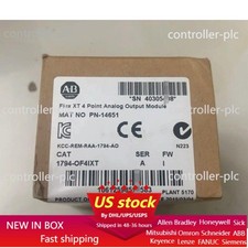 New Allen Bradley 1794-OF4IXT Flex XT 4-Point Analog Output Module US Free Tax