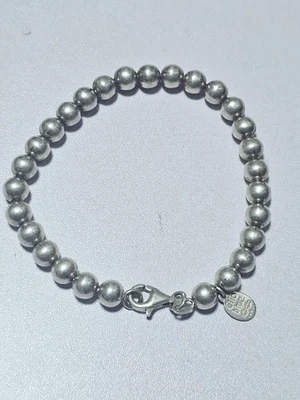 BRACELET CLIO BLUE ARGENT BOULES - Photo 1/4