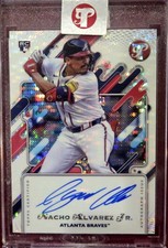 2025 Topps Pristine Nacho Alvarez Jr RC Auto Braves Rookie On-Card Autograph