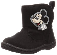 Disney Baby Shoes Boots, 12cm, DN B1238, Black, 2E