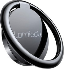 Lamicall Phone Ring Holder Stand 360  Rotation, Metal Grip for iPhone  Android