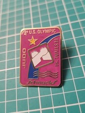 Vtg Schnucks US Olympic Festival 1994 Judo Gold Tone Lapel Pin