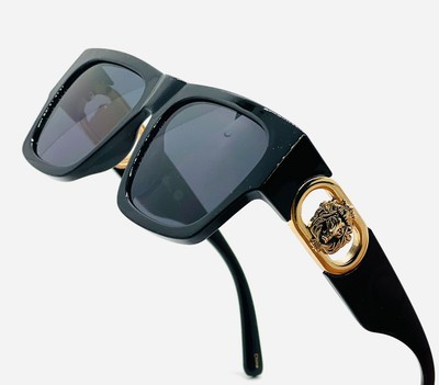 Men Sunglasses Fashion Designer Dark Black Hip Hop Gangster Style