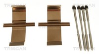 Triscan ZubehöRsatz Scheibenbremsbelag 8105 271610 FüR Volvo V60 2 225 S60 3 224