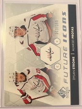 2022-23 SP Authentic Future Icons /399 Dylan Strome Aliaksei Protas FI-31