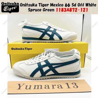 Onitsuka Tiger Mexico 66 Sd Off White Spruce Green 1183A872-121 | eBay