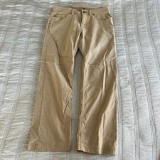 Prana Pants Brion Mens 32x30 Slim Fit Stretch Style M4BN30312 Brown