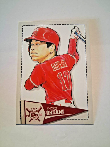 2019 Topps Big League Star Caricature Reproductions #SCR-SO Shohei Ohtani Angels