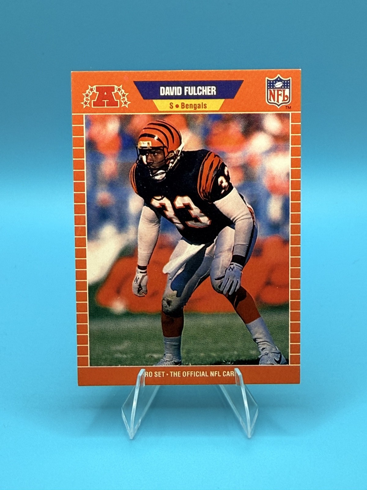 1989 Pro Set - David Fulcher #59