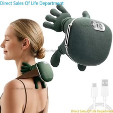 Massaggiatore Shiatsu 4D Collo e Spalle con Calore Senza Fili 