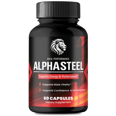 Alpha Steel General Wellness Supplement - 60 Capsules