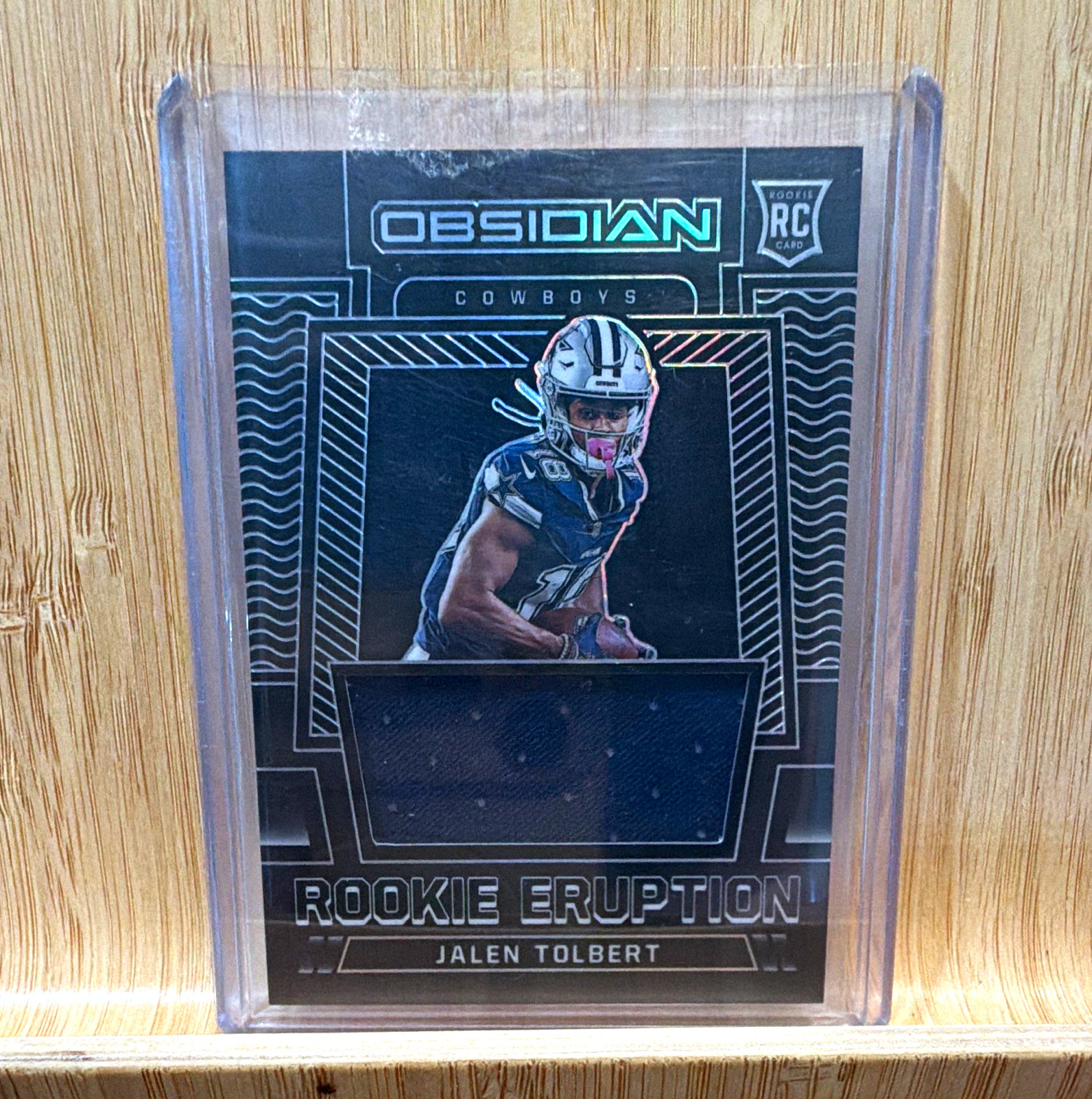 Jalen Tolbert Panini Obsidian Rookie Eruption Relic #REJTO Base