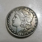 1901 MORGAN Silver Dollar Nice Details $1 COIN FREE Shipping