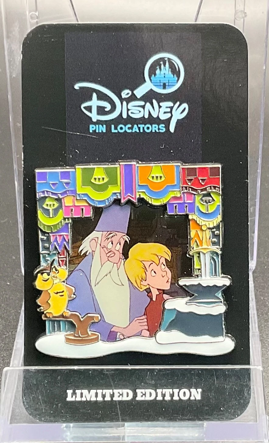 Disney 2018 Park Pack Sword in the Stone Arthur and Merlin LE 500 Pin