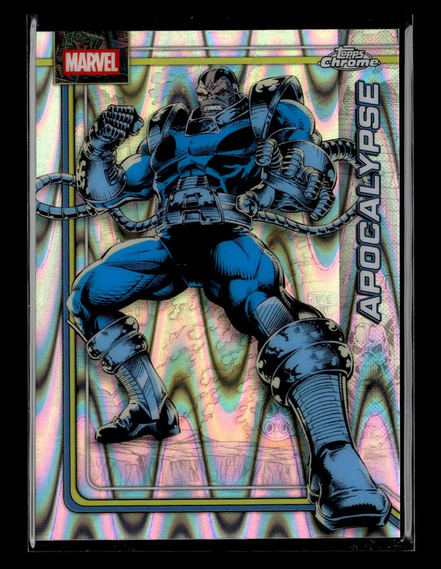 2026 Topps Chrome Marvel Comics Apocalypse #7 RayWave Refractor