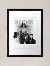 Caitlin Clark Indiana Fever Athlete Framed Wall Art Poster Canvas Print Picture