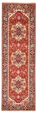 2'6" x 7'10" Vintage Hand-knotted Runner Rug Traditional Oriental Wool Carpet