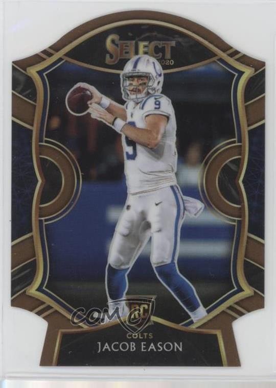 2020 Panini Select Concourse Copper Prizm Die-Cut /355 Jacob Eason Rookie RC 0q3