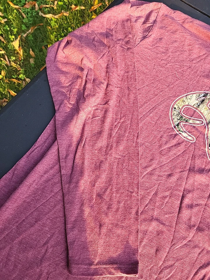 New REALTREE Xtra Light RedCamo Logo Long Sleeve Shirt 2XL Hunting NEW WITH TAGS - Image 4 of 4