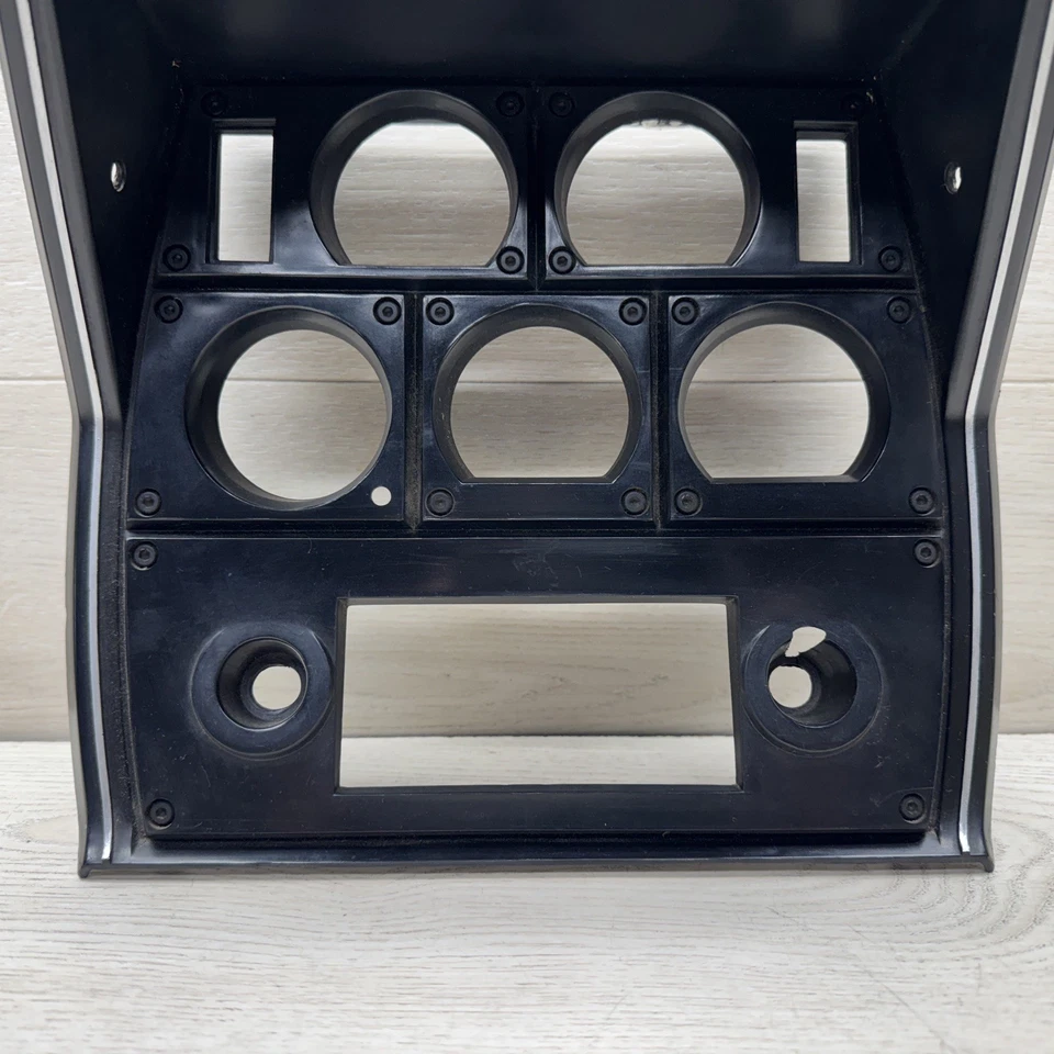 Chevy Corvette 1977-1982 consola central calibre racimo moldura de bisel de moldura Foto 2 de 4