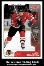 2001-02 Upper Deck Victory Alexei Zhamnov #76 Chicago Blackhawks