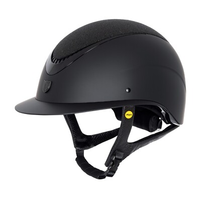Tipperary Caledon MIPS Wide Brim Helmet - Sparkle Top / Black Gloss Trim