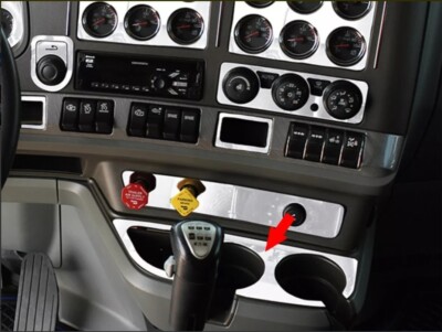 KW T680-T880 TOP OF CONSOLE/CUPHOLDER TRIM #14447 | eBay