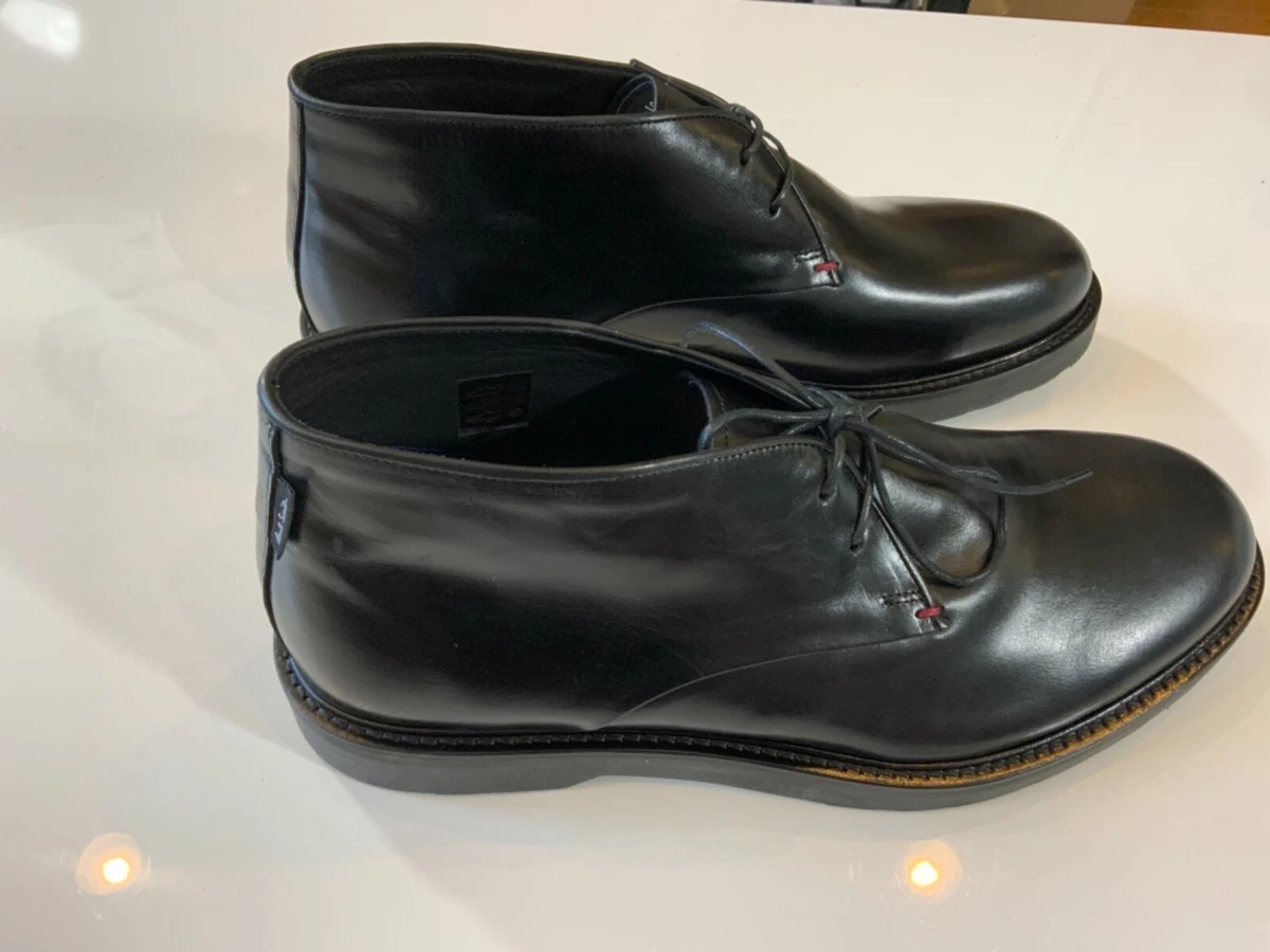 paul smith chukka boots black