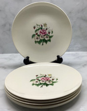 Lifetime China vintage Dinner plates Homer Laughlin 10โ set of 6 made in USA