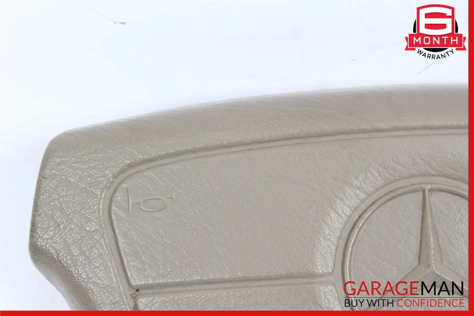 Оригинальная бежевая подушка безопасности на руль 92–99 Mercedes W140 S320 S500 SL500 SRS - Изображение 3 из 4