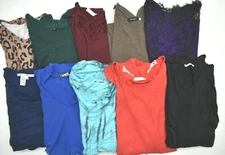 Wholesale Bulk Lot Of 10 Womens Medium Long Sleeve Fall Casual Dresses