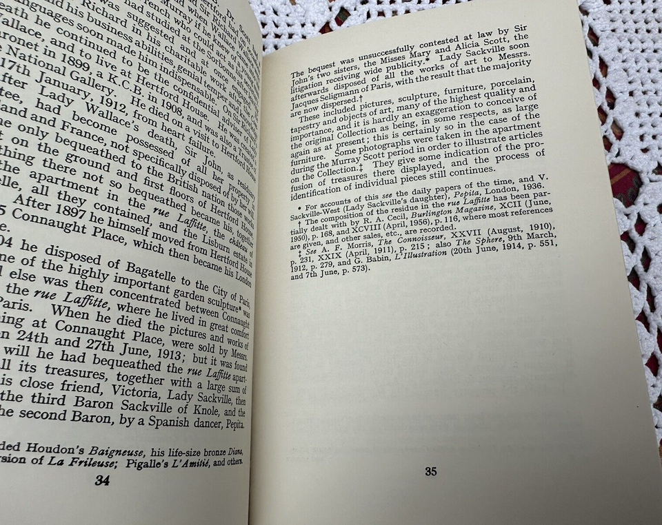 A General Guide To The Wallace Collection Hertford House 1961 Vintage