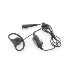 Kenwood KHS-27 Microphone with earphone D-ring TK-2000/3000/2402/3402/2312/3312