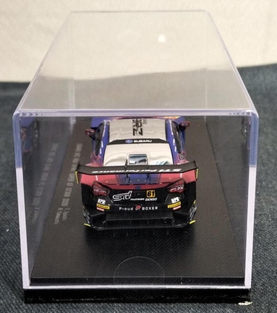 エブロ 1/43 スバルBRZ R&amp;Dスポーツ No.61 GT300 2020 エブロ 【EBBRO】1/43 SUBARU BRZ R&D SPORT SUPER GT GT300