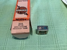 Miller 8805 Transistor Radio Ratio Detector 455kHz Bandwidth 20kHz To Peak