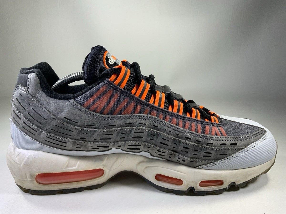 Nike Air Max 95 Kim Jones Total Orange Black Grey Mens Size