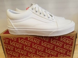 white vans ebay