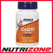Now Foods CoQ10 with Hawthorn Berry 100mg Cardiovascular Health -