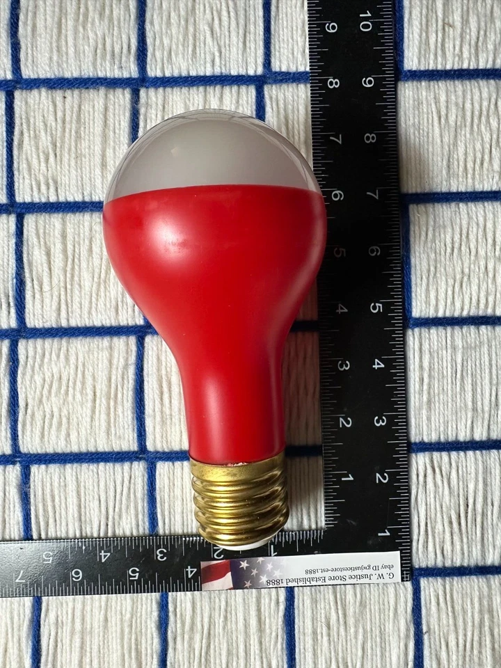 new 3 way Mogul LIGHT BULB 100w 300w frost PS25 RED NECK mortuary SYLVANIA GE AL - Image 3 of 4