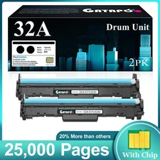 32A CF232A Extra High-Yield Drum for HP M203dn M227fdw Printers (2-Pack)