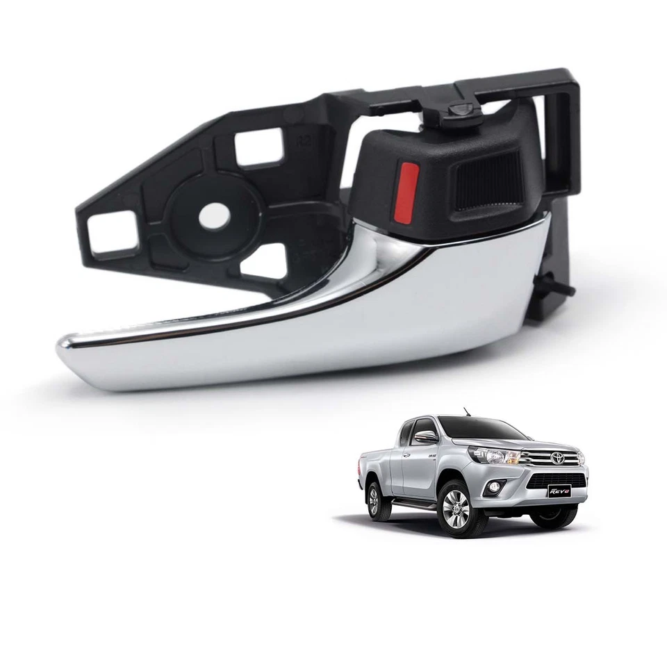 Подходит для пикапа Toyota Hilux Revo SR5 2015–2017 годов выпуска с внутренней отделкой под правую руку хромированный - Изображение 2 из 4