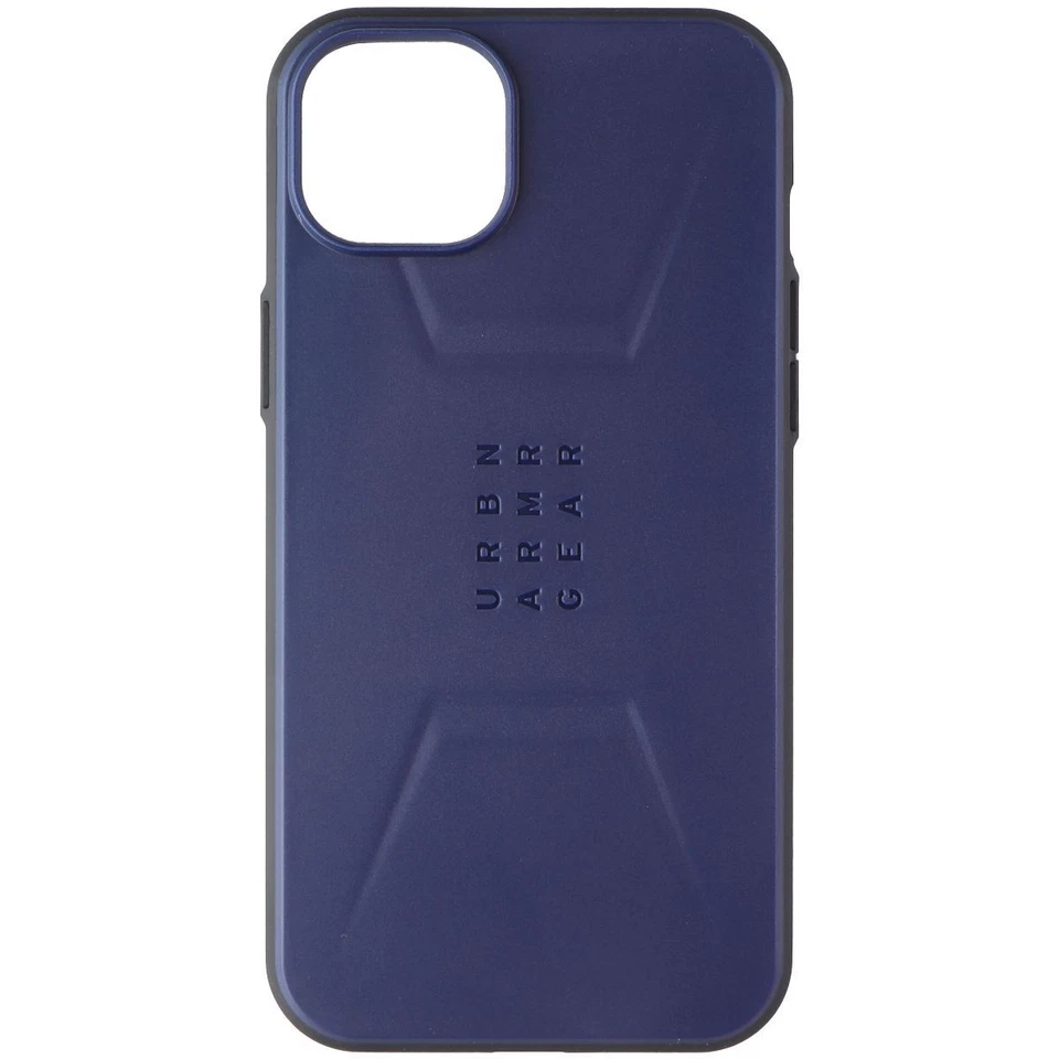 Urban Armor Gear Civilian Case Per MagSafe Per Apple iPhone 14 Plus - Blu - Immagine 2 di 3