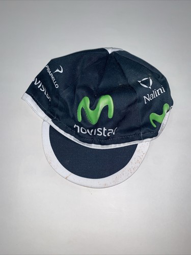 Vintage Movistar Radsport Team Mütze/Kappe gebraucht