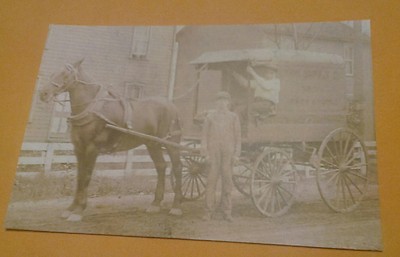 1910 Tarrs Pa Union Supply Co Mt Pleasant Coal Mine Coke Oven Delivery Wagon NEW
