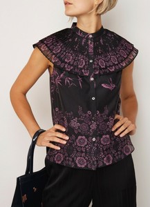 ted baker high neck blouse