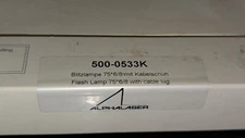 (1) NIB Alpha Laser 100mm Xenon Flashlamp 500-0533K For YAG Welding  Laser