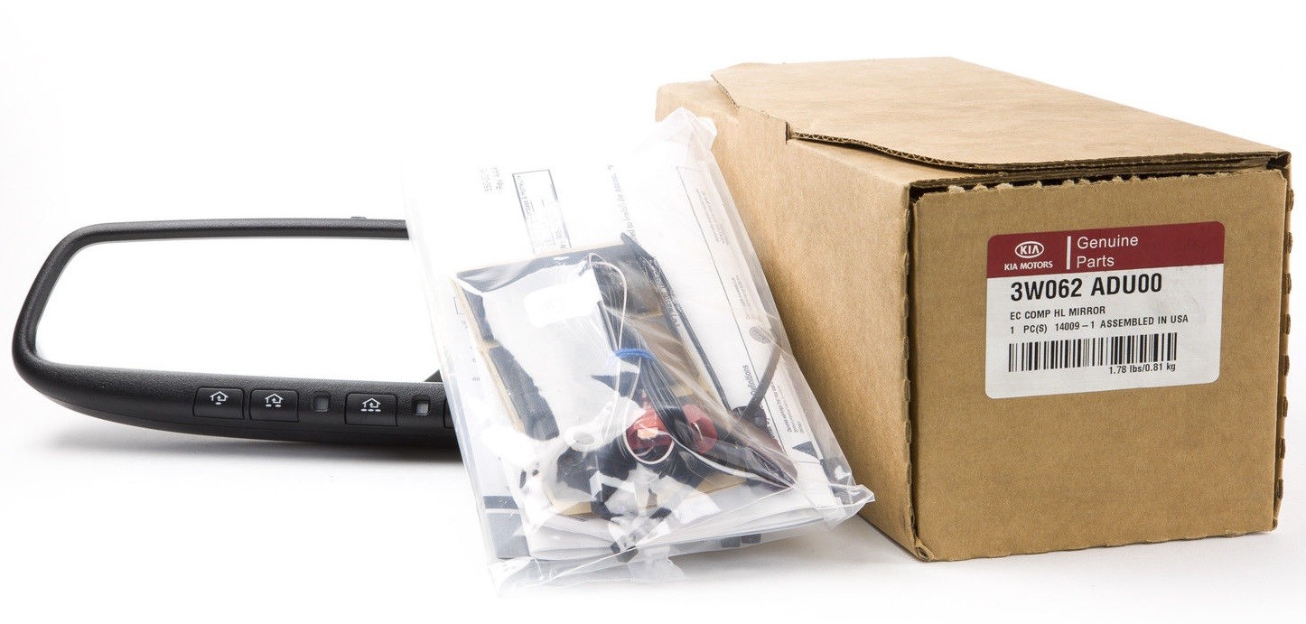 Genuine Kia Accessories 3W062ADU00 Auto Dimming Mirror with HomeLink and eBay