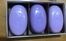 Vermont Country Store Apothecary Soap  3 Full Size Bars New Lavender Lilac